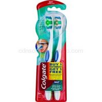 Colgate 360°  Whole Mouth Clean zubné kefky soft 2 ks   