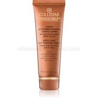 Collistar Tan Without Sunshine samoopaľovací krém na telo a nohy  125 ml