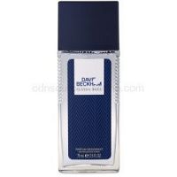 David Beckham Classic Blue deodorant s rozprašovačom pre mužov 75 ml  