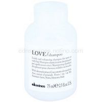 Davines Love Almond šampón pre vlnité vlasy  75 ml