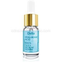 Delia Cosmetics Professional Face Care Hyaluronic Acid intenzívne vyplňujúce a protivráskové sérum s kyselinou hyalurónovou na tvár, krk a dekolt  10 ml