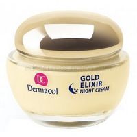 Dermacol Gold Elixir nočný omladzujúci krém s kaviárom  50 ml