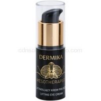 Dermika Mesotherapist očný liftingový krém pre zrelú pleť (With New Generation Hyaluronic Acid and Black Orchid) 15 ml