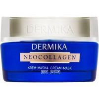 Dermika Neocollagen nočná krémová maska pre regeneráciu pleti a redkukciu vrások  50 ml