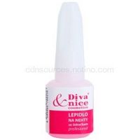 Diva & Nice Cosmetics Accessories lepidlo na nechty so štetčekom   
