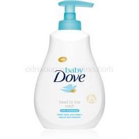 Dove Baby Rich Moisture umývací gél na telo a vlasy  400 ml