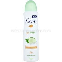 Dove Go Fresh Fresh Touch dezodorant antiperspirant v spreji 48h uhorka a zelený čaj  150 ml