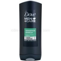 Dove Men+Care Sensitive Shield sprchový gél na tvár a telo  400 ml