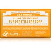 Dr. Bronner’s Citrus & Orange tuhé mydlo  140 g