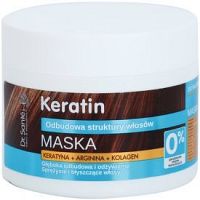 Dr. Santé Keratin hĺbkovo regeneračná a výživná maska pre krehké vlasy bez lesku  300 ml