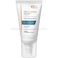 Ducray Melascreen ľahký krém na opaľovanie proti pigmentovým škvrnám SPF 50+  40 ml