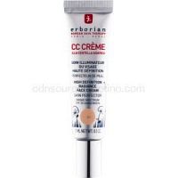 Erborian CC Cream Centella Asiatica rozjasňujúci krém pre jednotný tón pleti SPF 25 malé balenie odtieň Clair  15 ml