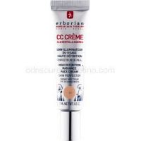 Erborian CC Cream Centella Asiatica rozjasňujúci krém pre jednotný tón pleti SPF 25 malé balenie odtieň Clair  15 ml