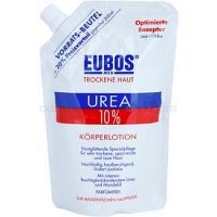 Eubos Dry Skin Urea 10% hydratačné telové mlieko pre suchú a svrbiacu pokožku náhradná náplň  400 ml