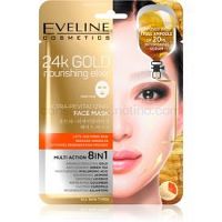 Eveline Cosmetics 24k Gold Nourishing Elixir liftingová maska  1 ks