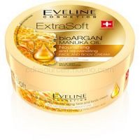 Eveline Cosmetics Extra Soft hydratačný krém na telo a tvár s arganovým olejom  175 ml