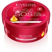 Eveline Cosmetics Extra Soft SOS intenzívny regeneračný krém na telo a tvár  175 ml