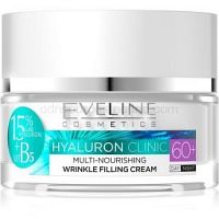 Eveline Cosmetics Hyaluron Clinic výživný regeneračný denný a nočný krém pre zrelú pleť 60+  50 ml