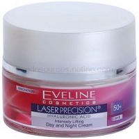 Eveline Cosmetics Laser Precision denný a nočný protivráskový krém 50+  50 ml