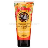 Farmona Tutti Frutti Orange & Strawberry hydratačný cukrový peeling na telo  210 g