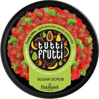 Farmona Tutti Frutti Wild Strawberry telový peeling s cukrom  160 g