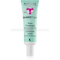 FlosLek Laboratorium Balance T-Zone nočný korekčný krém pre zmiešanú pleť  50 ml