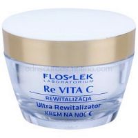 FlosLek Laboratorium Re Vita C 40+ intenzívny nočný krém pre revitalizáciu pleti  50 ml