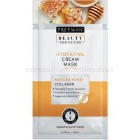 Freeman Beauty Infusion Manuka Honey + Collagen hydratačná krémová maska pre normálnu až suchú pleť  15 ml