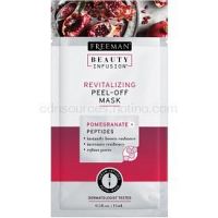 Freeman Beauty Infusion Pomegranate + Peptides revitalizačná zlupovacia pleťová maska  15 ml