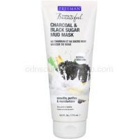 Freeman Feeling Beautiful bahenná maska pre normálnu až zmiešanú pleť Charcoal & Black Sugar  175 ml