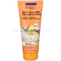 Freeman Feeling Beautiful kaolínová pleťová maska bez parabénov Sweet Tea & Lemon  175 ml