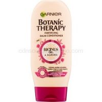Garnier Botanic Therapy Ricinus Oil posilňujúci balzam pre slabé vlasy s tendenciou vypadávať bez parabénov  200 ml