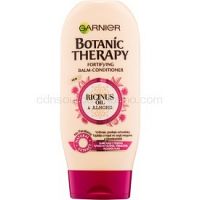 Garnier Botanic Therapy Ricinus Oil posilňujúci balzam pre slabé vlasy s tendenciou vypadávať bez parabénov  200 ml