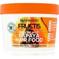 Garnier Fructis Papaya Hair Food obnovujúca maska pre poškodené vlasy  390 ml