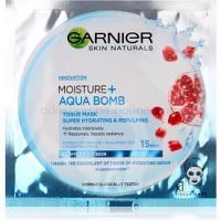 Garnier Skin Naturals Moisture+Aqua Bomb super hydratačná vyplňujúca textilná maska na tvár  32 g