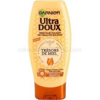 Garnier Ultra Doux obnovujúci balzám pre lámavé a namáhané vlasy materská kašička, med a propolis  200 ml