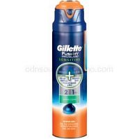 Gillette Fusion Proglide Sensitive gél na holenie 2 v 1 Alpine Clean  170 ml