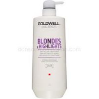Goldwell Dualsenses Blondes & Highlights kondicionér pre blond vlasy neutralizujúci žlté tóny  1000 ml