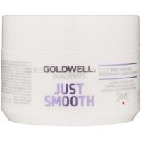 Goldwell Dualsenses Just Smooth uhladzujúca maska pre nepoddajné vlasy  200 ml