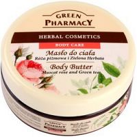 Green Pharmacy Body Care Muscat Rose & Green Tea telové maslo  200 ml