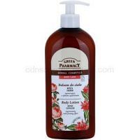 Green Pharmacy Body Care Rose & Ginger regeneračné telové mlieko so spevňujúcim účinkom  500 ml