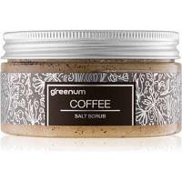Greenum Salt Scrub soľný peeling na telo s vôňou Coffee 320 g
