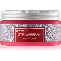 Greenum Sugar Scrub cukrový peeling na telo s vôňou Strawberry 300 g