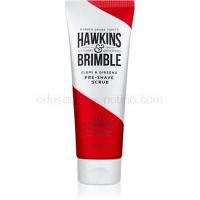 Hawkins & Brimble Natural Grooming Elemi & Ginseng pleťový peeling pre holením  125 ml