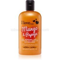 I love... Mango & Papaya sprchový a kúpeľový krém  500 ml