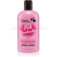 I love... Pink Marshmallow sprchový a kúpeľový krém  500 ml