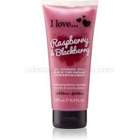 I love... Raspberry & Blackberry sprchový peeling  200 ml