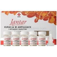 Ideepharm Medica Jantar obnovujúca kúra pre poškodené a krehké vlasy  5 x 5 ml