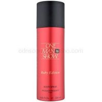 Jacques Bogart One Man Show Ruby Edition telový sprej pre mužov 200 ml  