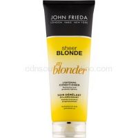 John Frieda Sheer Blonde Go Blonder zosvetľujúci kondicionér pre blond vlasy  250 ml